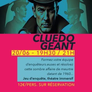 Cluedo géant 2025